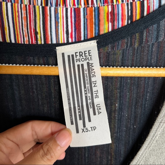 We The Free Ombré Dip Dye Oversize Tunic Top - Picture 7 of 10